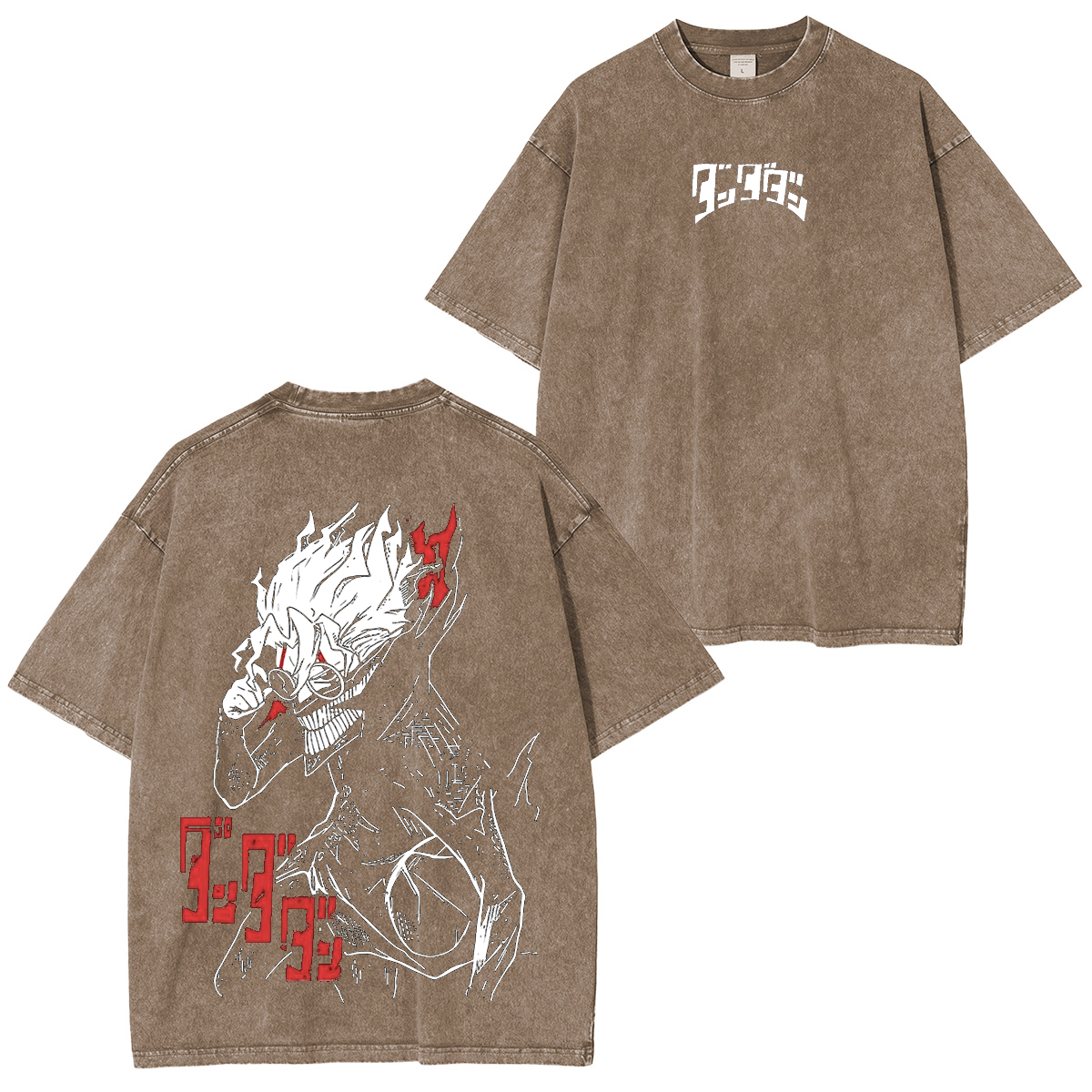 Dandadan  Anime Unisex Washed T-Shirt