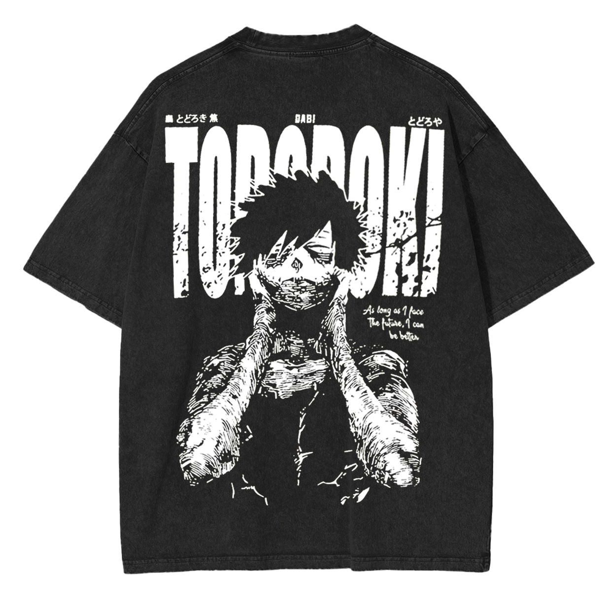 Shoto Todoroki,My Hero Academia Anime Unisex Washed T-Shirt