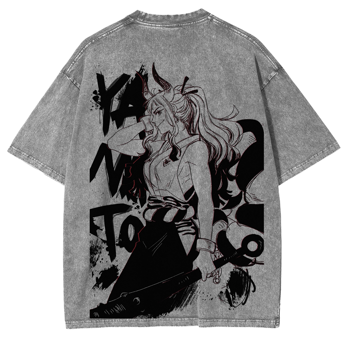 One Piece Anime Unisex Washed T-Shirt