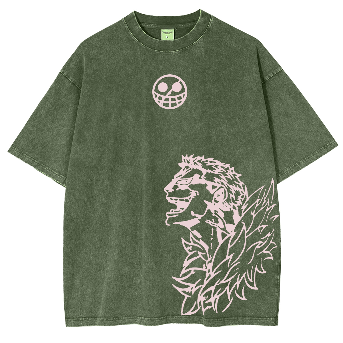 Doflaming,One Piece Anime Unisex Washed T-Shirt