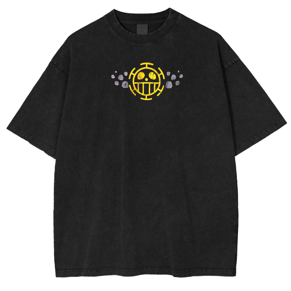 Trafalgar Law One Piece Retro Anime Unisex Washed T-Shirt