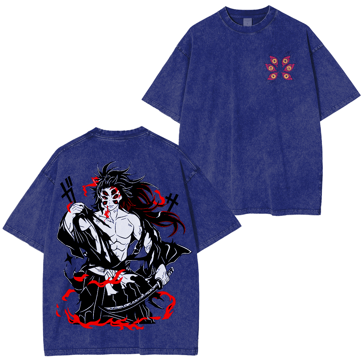 Uppermoon,Demon SlayerUnisex Washed T-Shirt