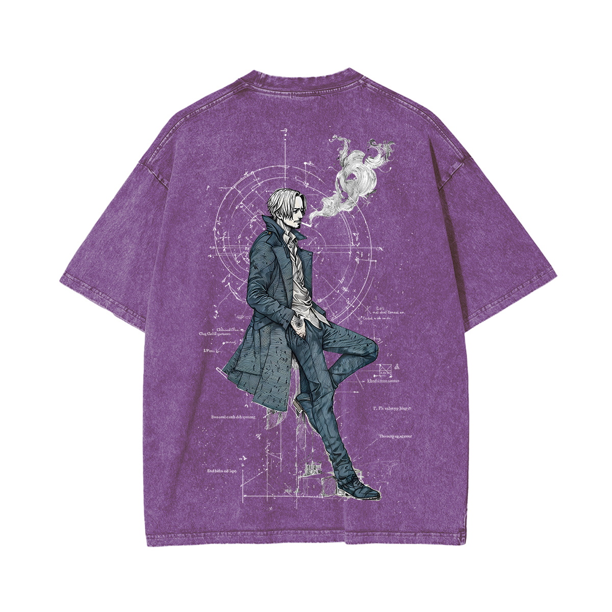 Sanji One Piece Unisex Washed T-Shirt