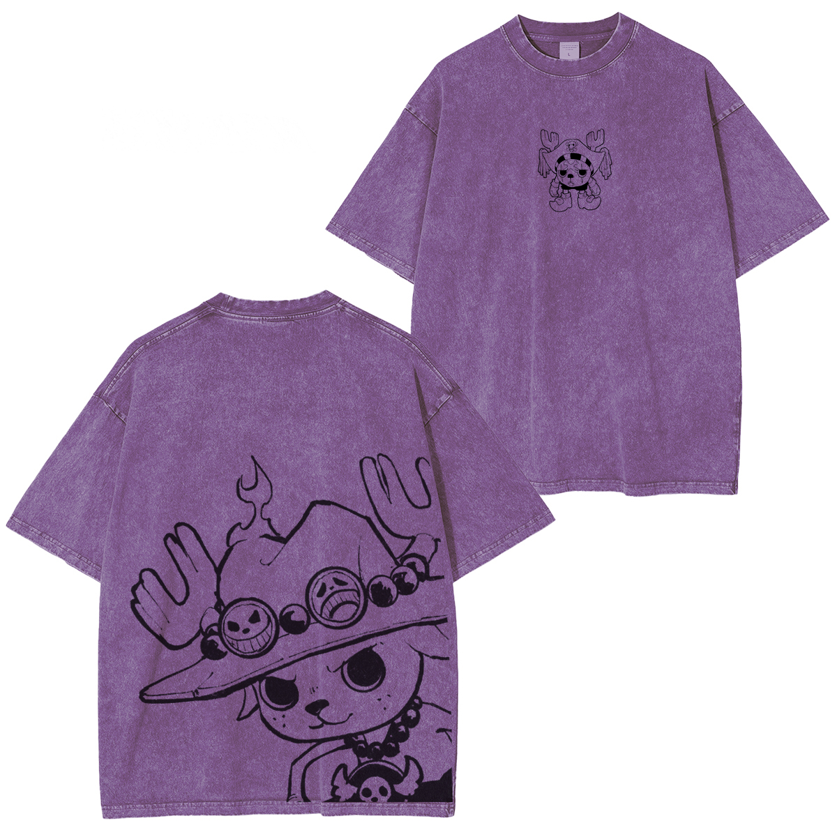 One Piece: Chopper washed T-shirt