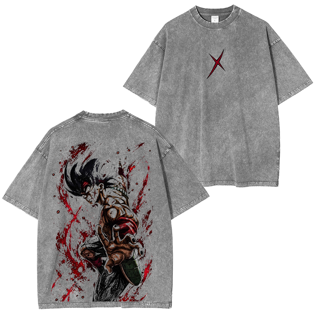 Dragon Ball Bardock Vintage Washed T-shirt/Crewneck/Hoodie