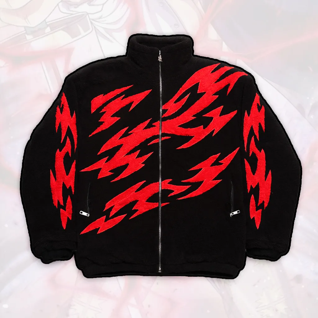 Luffy Gear 5 Sherpa Fleece Jacket