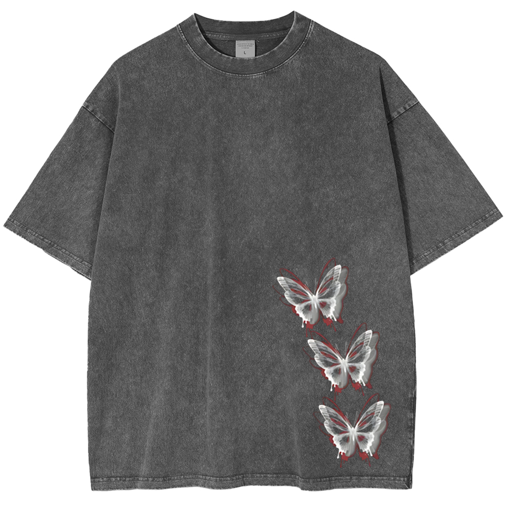 Retro Vintage Ken Kaneki Tokyo Ghoul Anime Unisex Washed T-Shirt