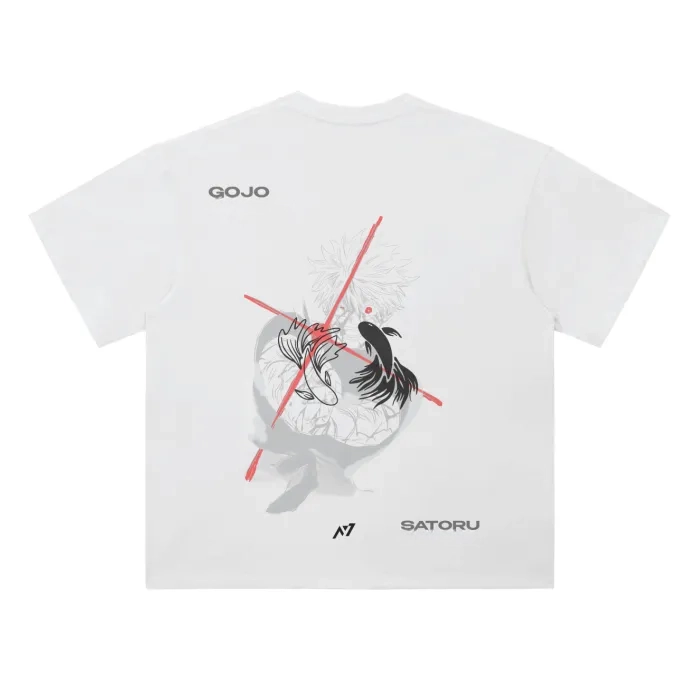 The Strongest Sorcerer Streetwear Shirt White Heavy Weight
