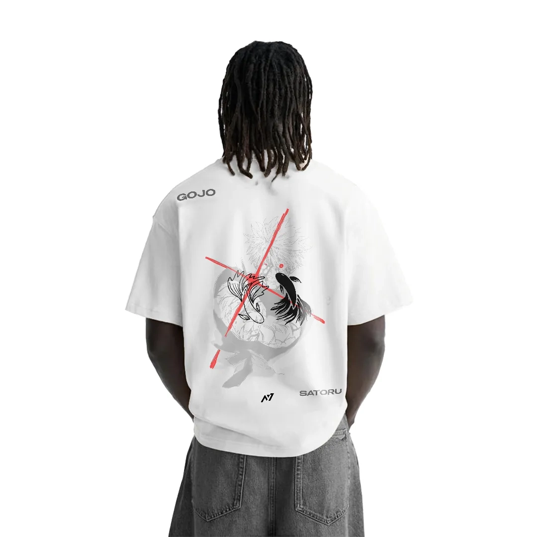 The Strongest Sorcerer Streetwear Shirt White Heavy Weight