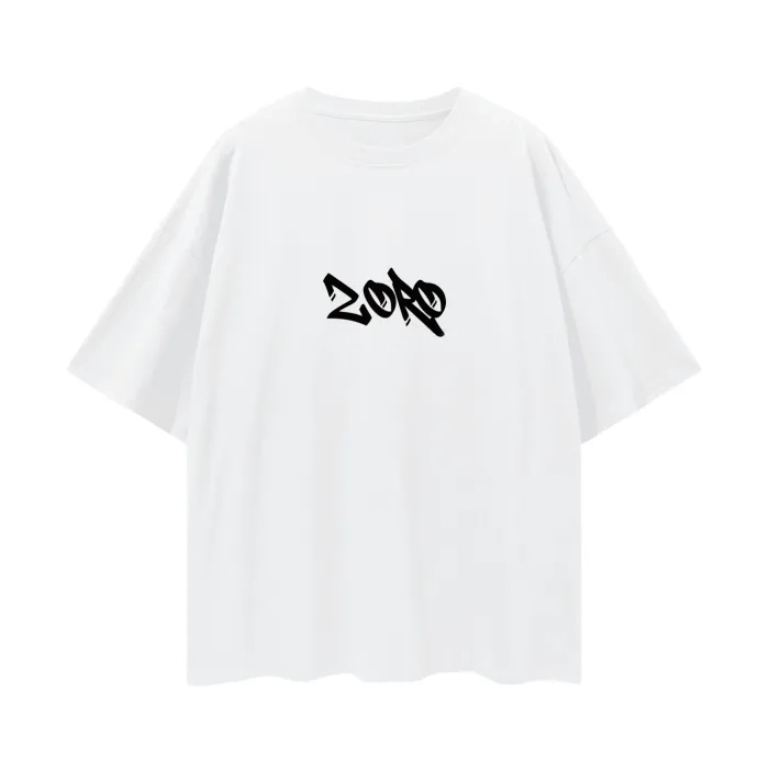 Pirate Hunter Graffiti Streetwear Shirt White