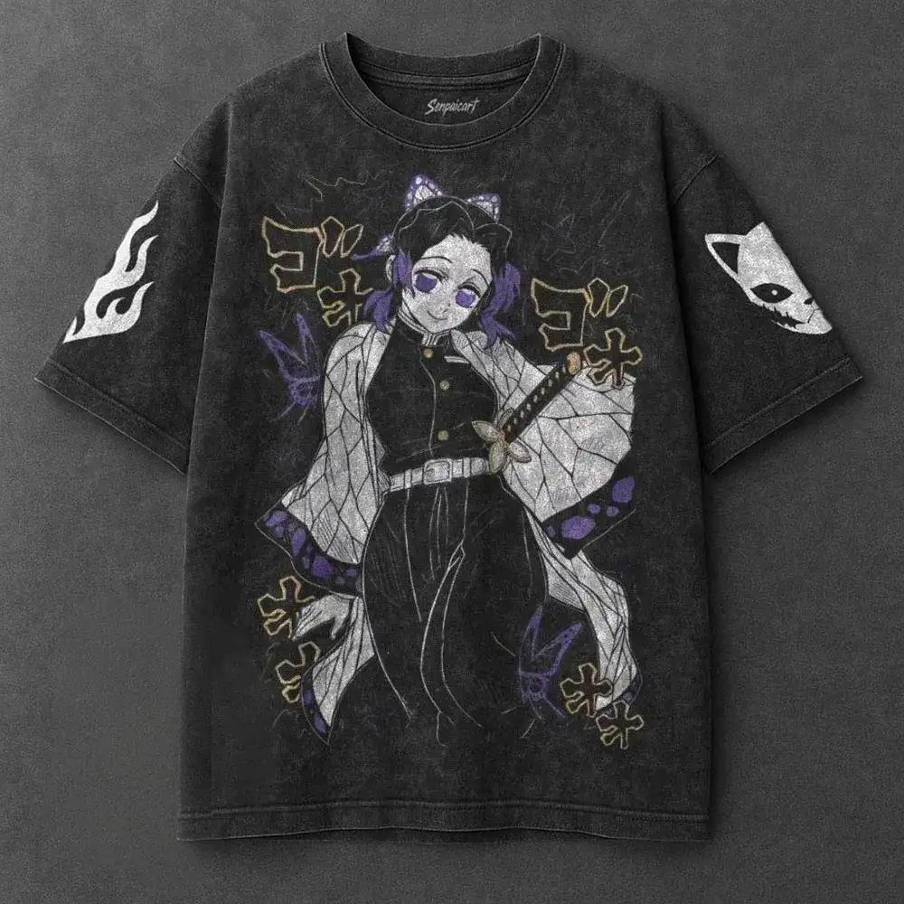 Demon Slayer:Shinobu Kocho Retro Anime Tee