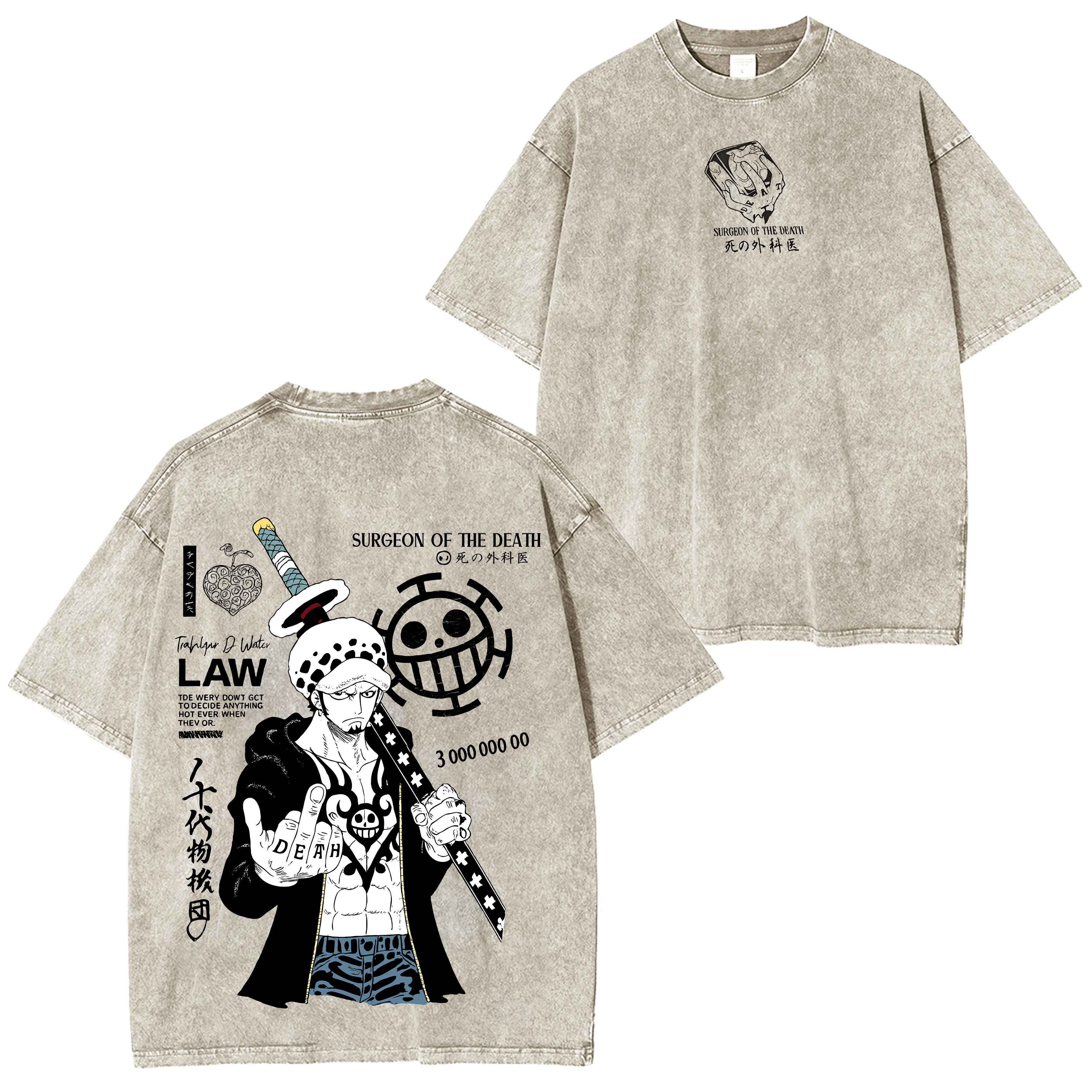 Camisa Trafalgar Law AnimeT-Shirts