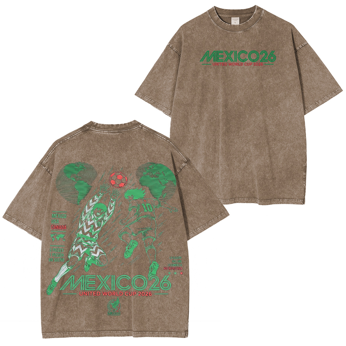 Worlcup 2026 Vintage washed T-shirt/Crewneck/Hoodie