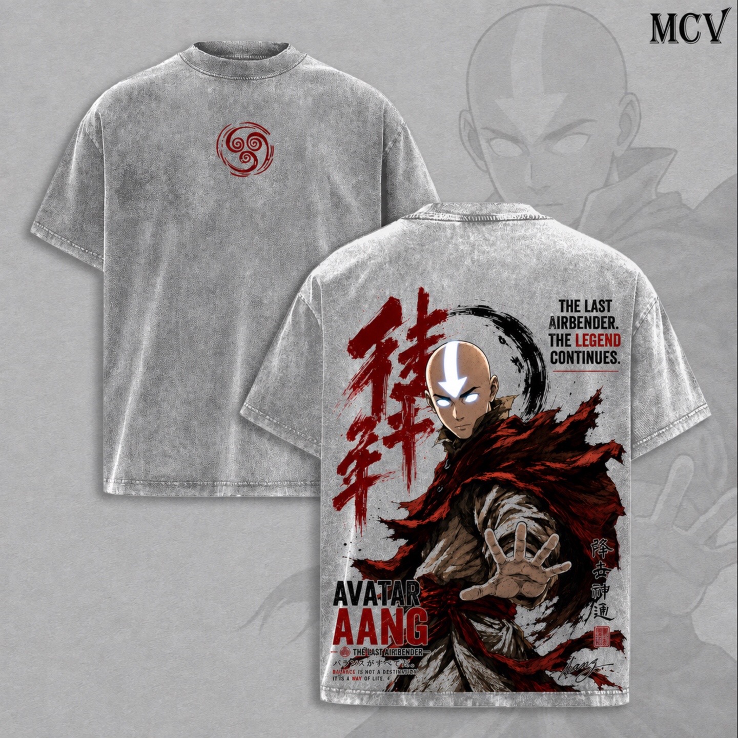 Avatar The Last Airbender Oversized T-shirt/Crewneck/Hoodie