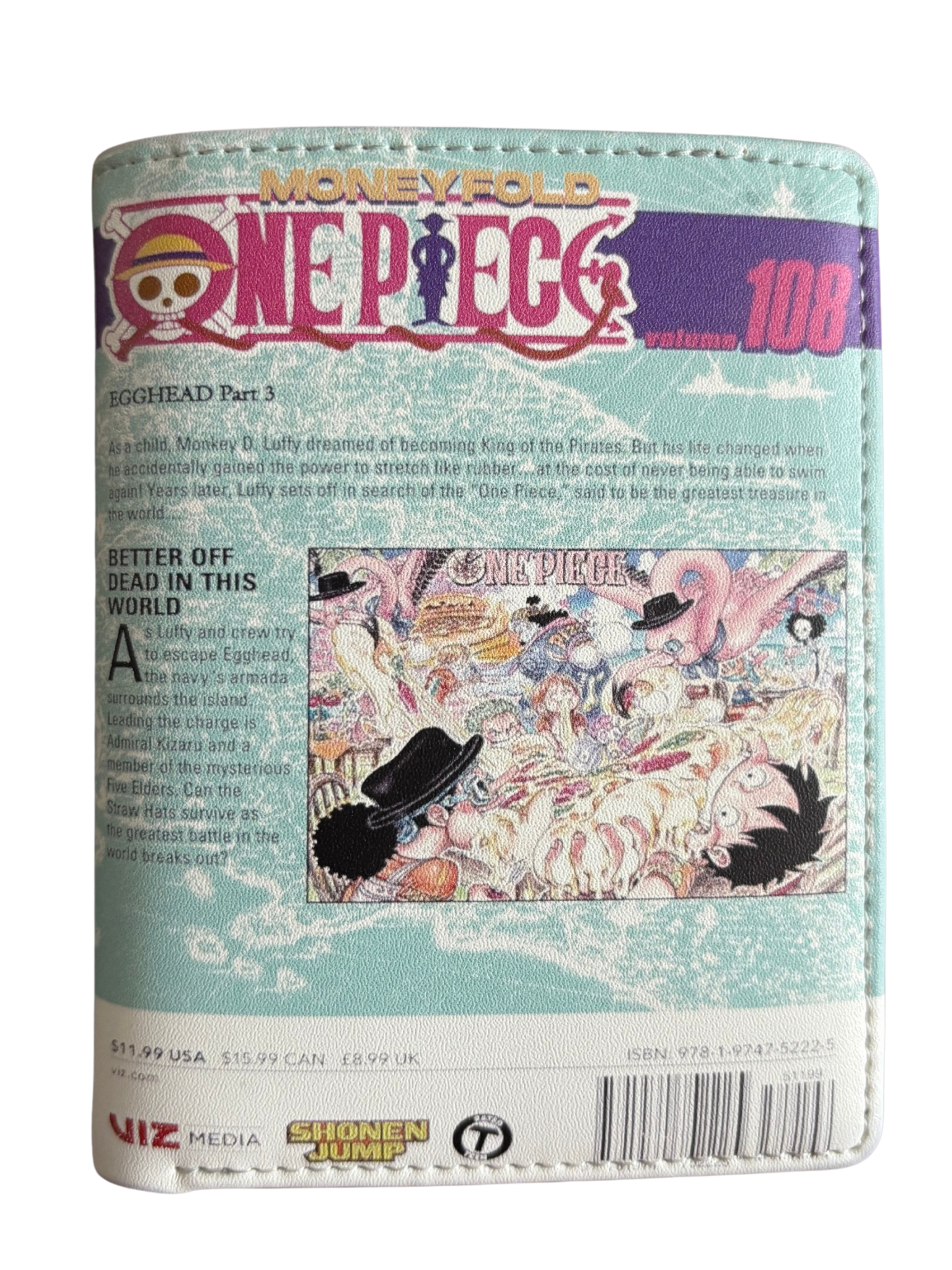 One Piece Manga Wallet