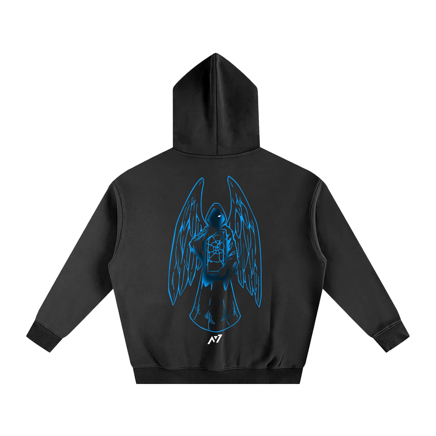 Dark Angel Streetwear Hoodie-Solo Leveling