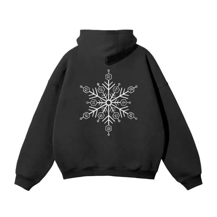 Demon Striker Streetwear Hoodie Black
