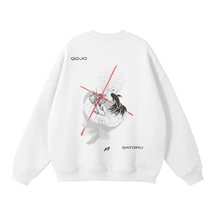 The Strongest Sorcerer Streetwear Sweatshirt White