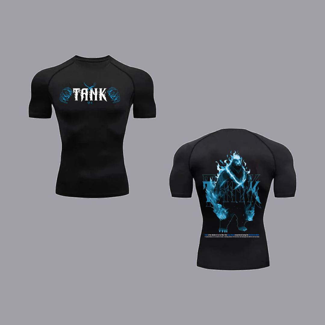 Solo Leveling "TANK" Fitness Tee