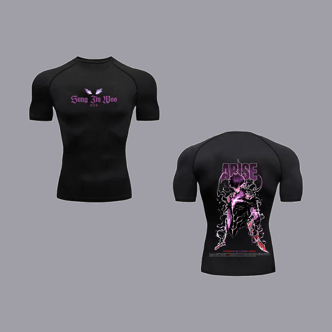 Solo Leveling "SUNG JIN WOO" Fitness Tee