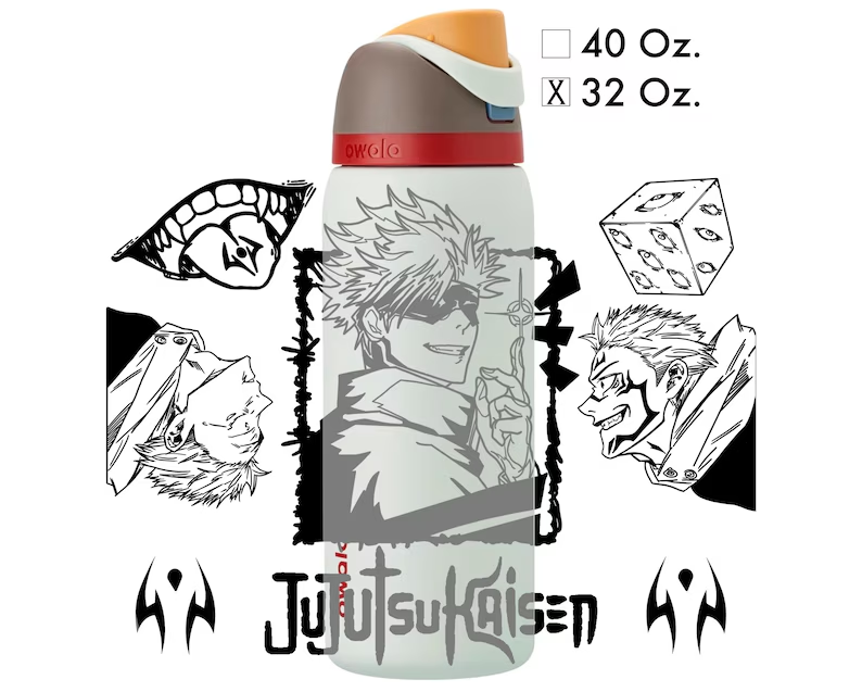  Jujutsu Kaisen - Gojo & Ryomen Stanley Tumbler cup