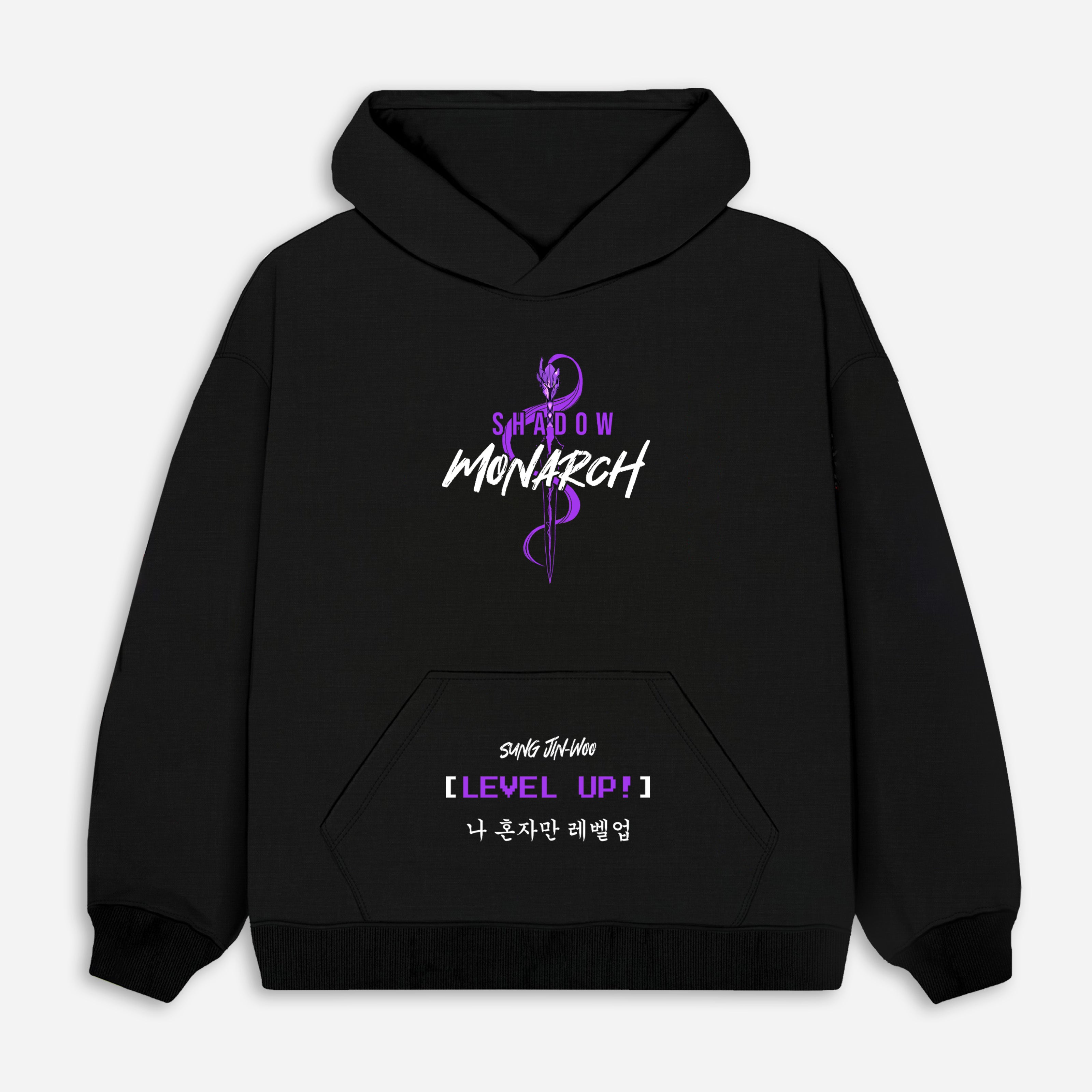Solo Leveling Printed Oversized Unisex Hoodie