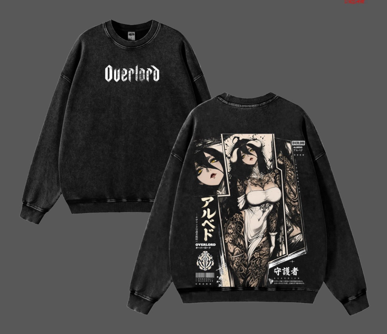 The Great Tomb's Secret: Albedo Washed T-shirt/Crewneck/Hoodie