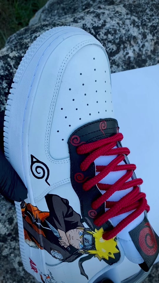Naruto Minato x Itachi  AF1 Anime Shoes