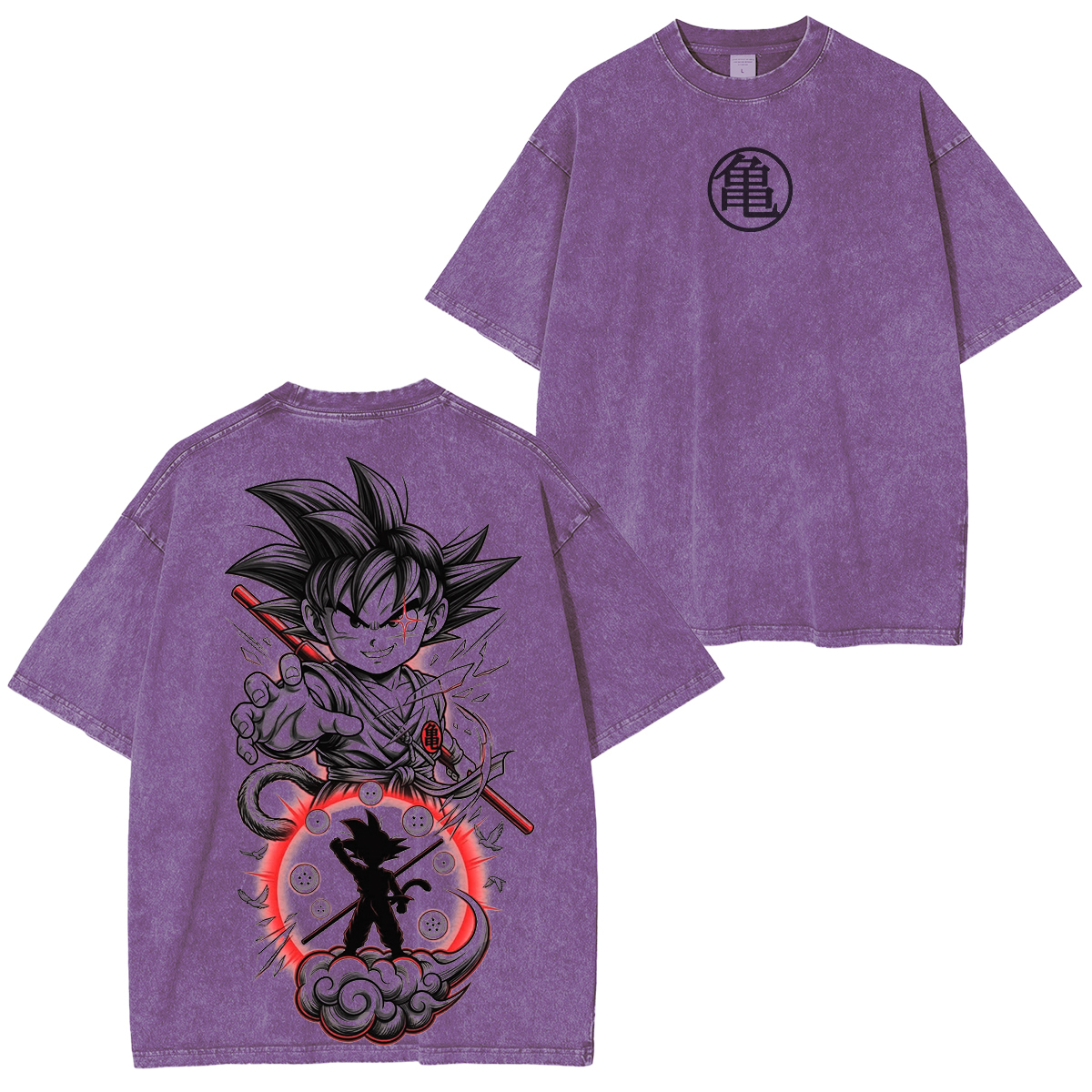 Dragon Ball Z:Kakarot Saiyan Warrior Washed T-shirt/Crewneck/Hoodie