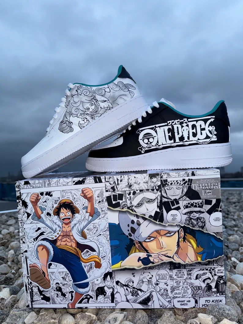 Air force 1'07 One Piece Luffy and Rozo 