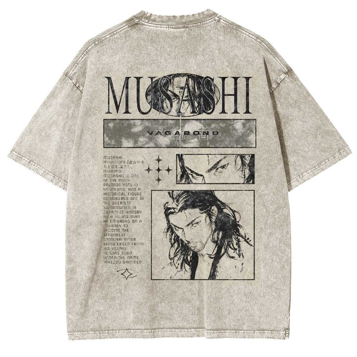 Remera Vagabond Miyamoto Musashi T-shirt