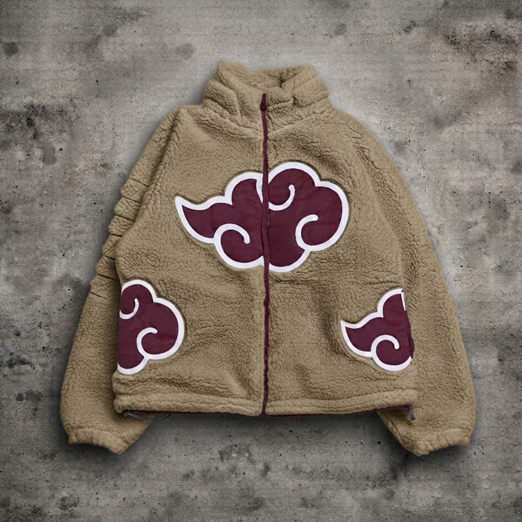 Naruto Sherpa Fleece Jacket