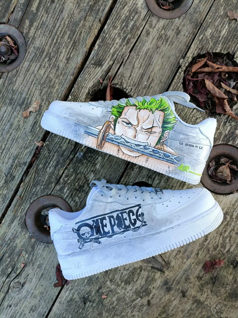  Air Force 1 One piece manga Monkey comics Zoro