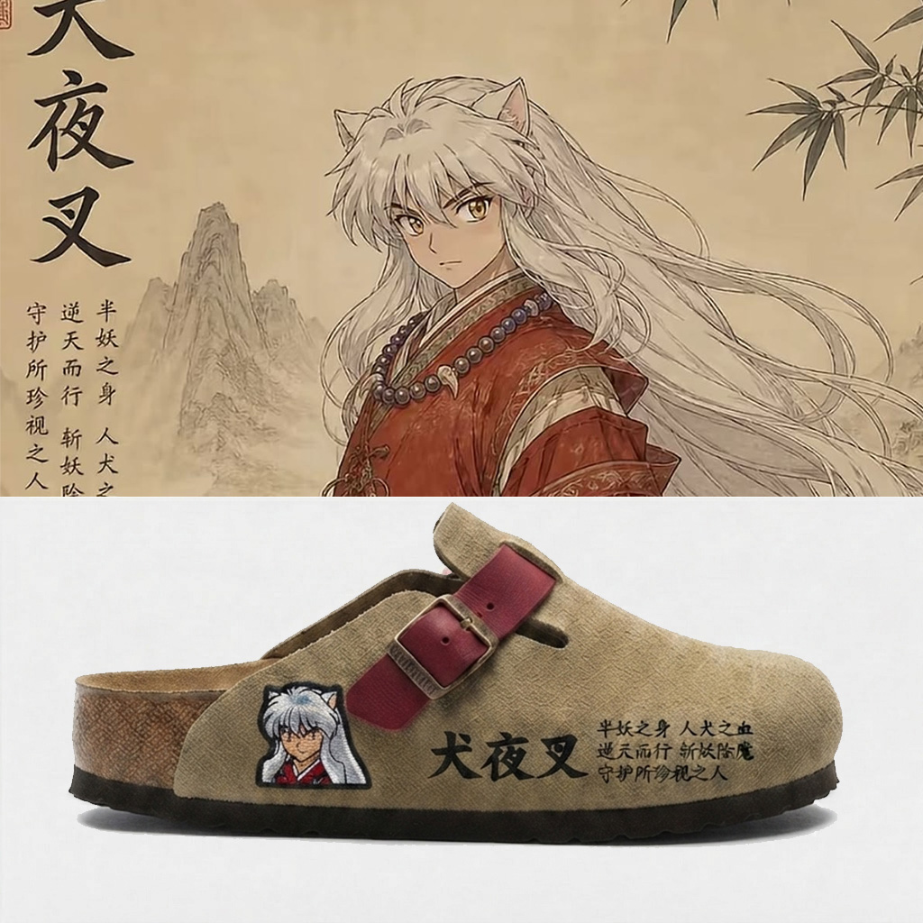 Inuyasha Anime Boston Clog