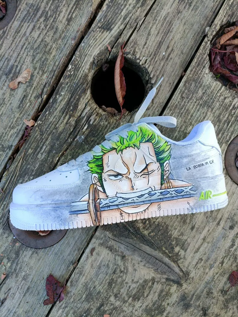  Air Force 1 One piece manga Monkey comics Zoro