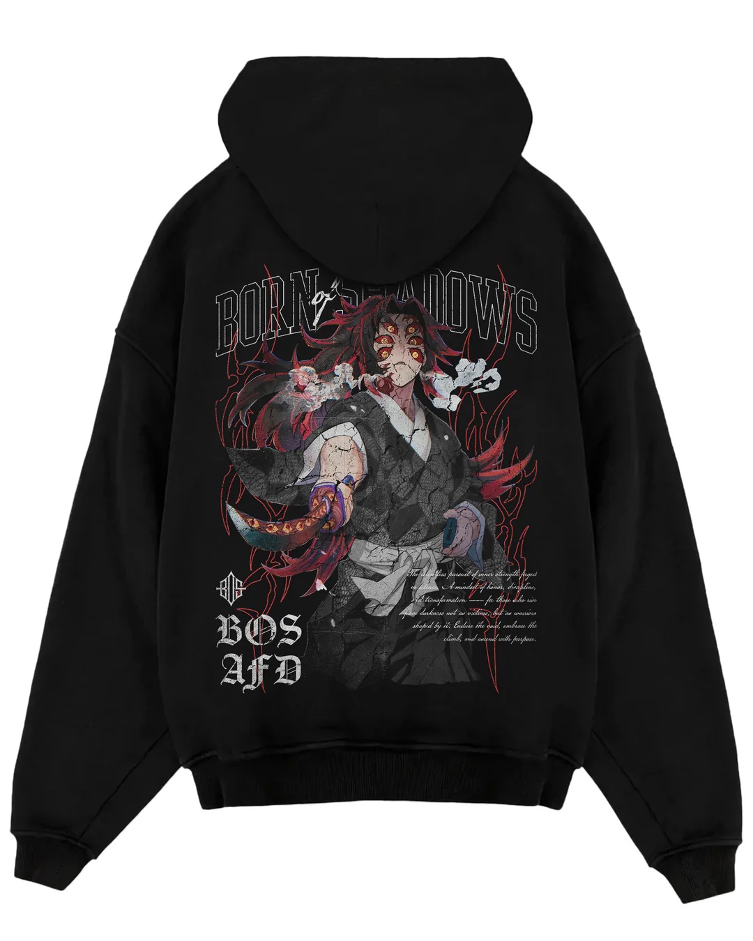 Demon Slayer Unisex Washed Hoodie
