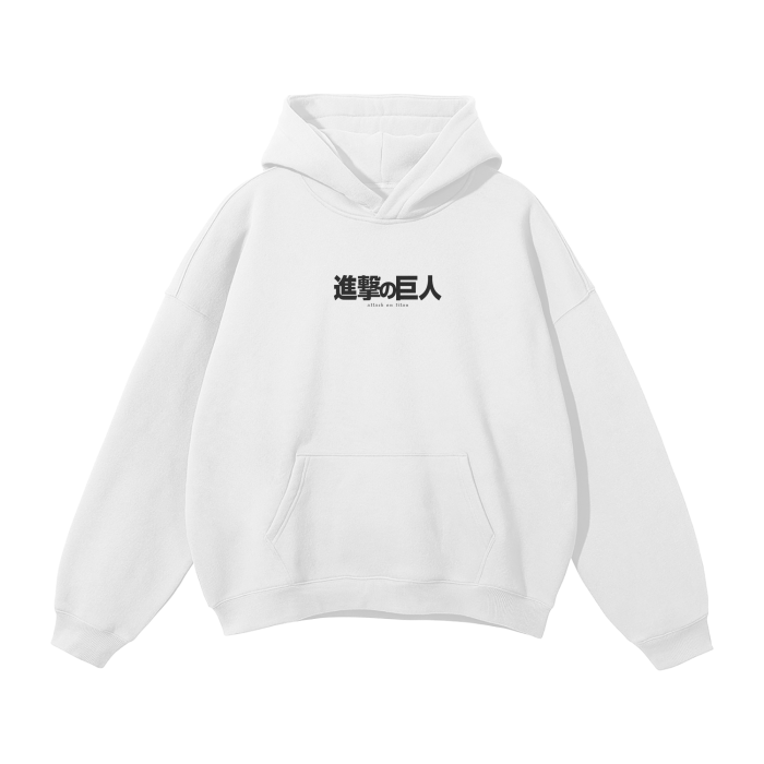 Wings of Destruction Streetwear Hoodie White