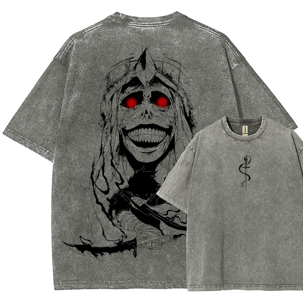Solo Leveling Printed Unisex Washed T-Shirt