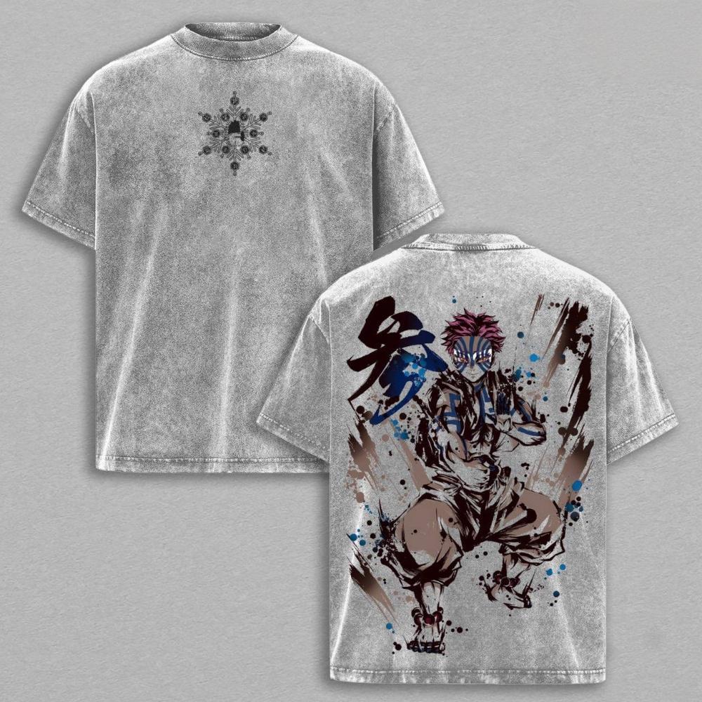 Akaza Demonslayer Vintage T-shirt/Crewneck/Hoodie