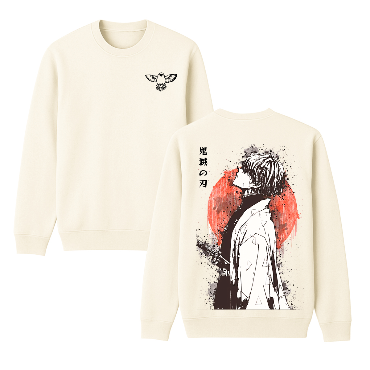 Zenitsu  Demon Slayer Anime Unisex  Crewneck Sweatshirt