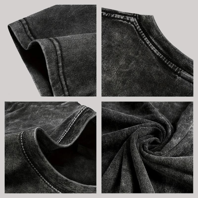 Sung Jin-Woo Solo Leveling Anime Double Printed Oversize Lightweight Acid Washed Tee-Limited Edition 