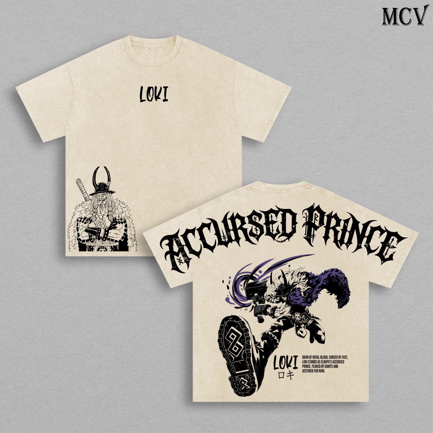 One Piece Washed T-shirt/Crewneck/Hoodie