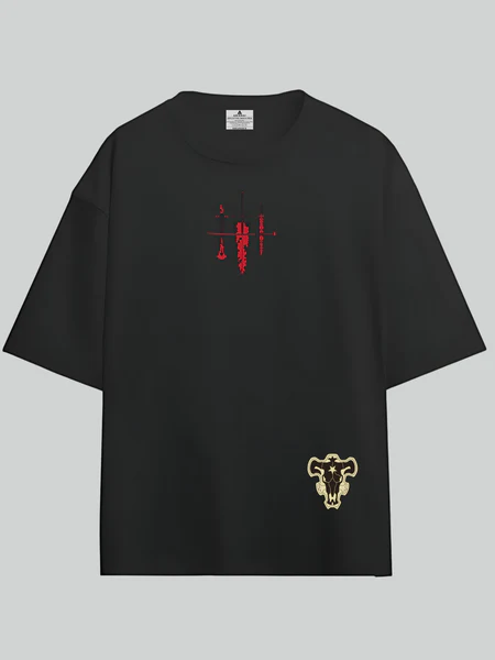 Noelle & Asta / Black clover/ Unisex Oversize T-Shirt
