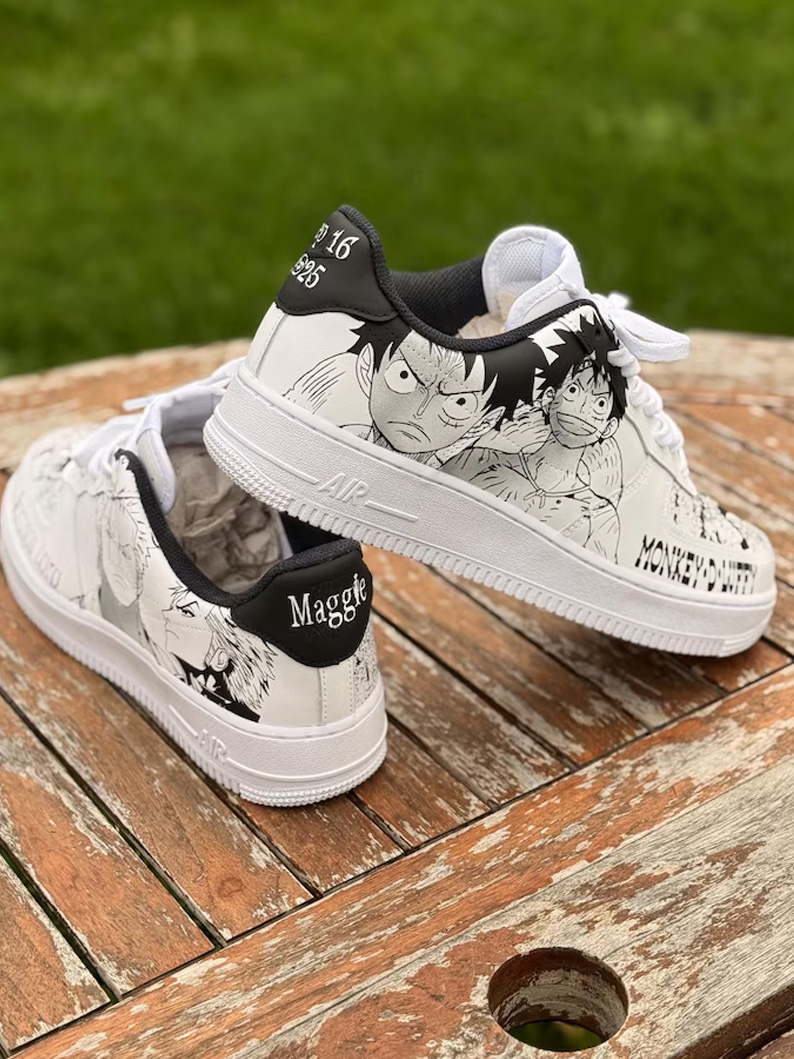 Air force 1'07 One Piece Luffy and Rozo
