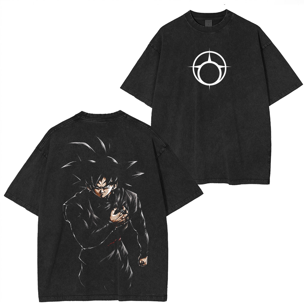 Dragon Ball Super: Goku Black (Zamasu) Vintage Washed T-shirt/Crewneck/Hoodie