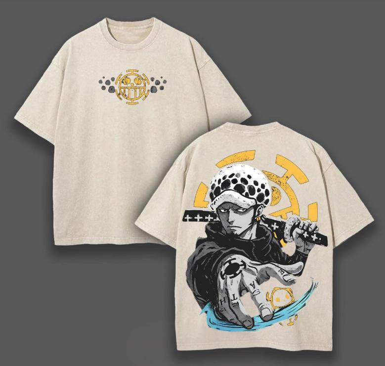 Trafalgar D. Water Law One Piece Vintage Washed Unisex T-Shirt