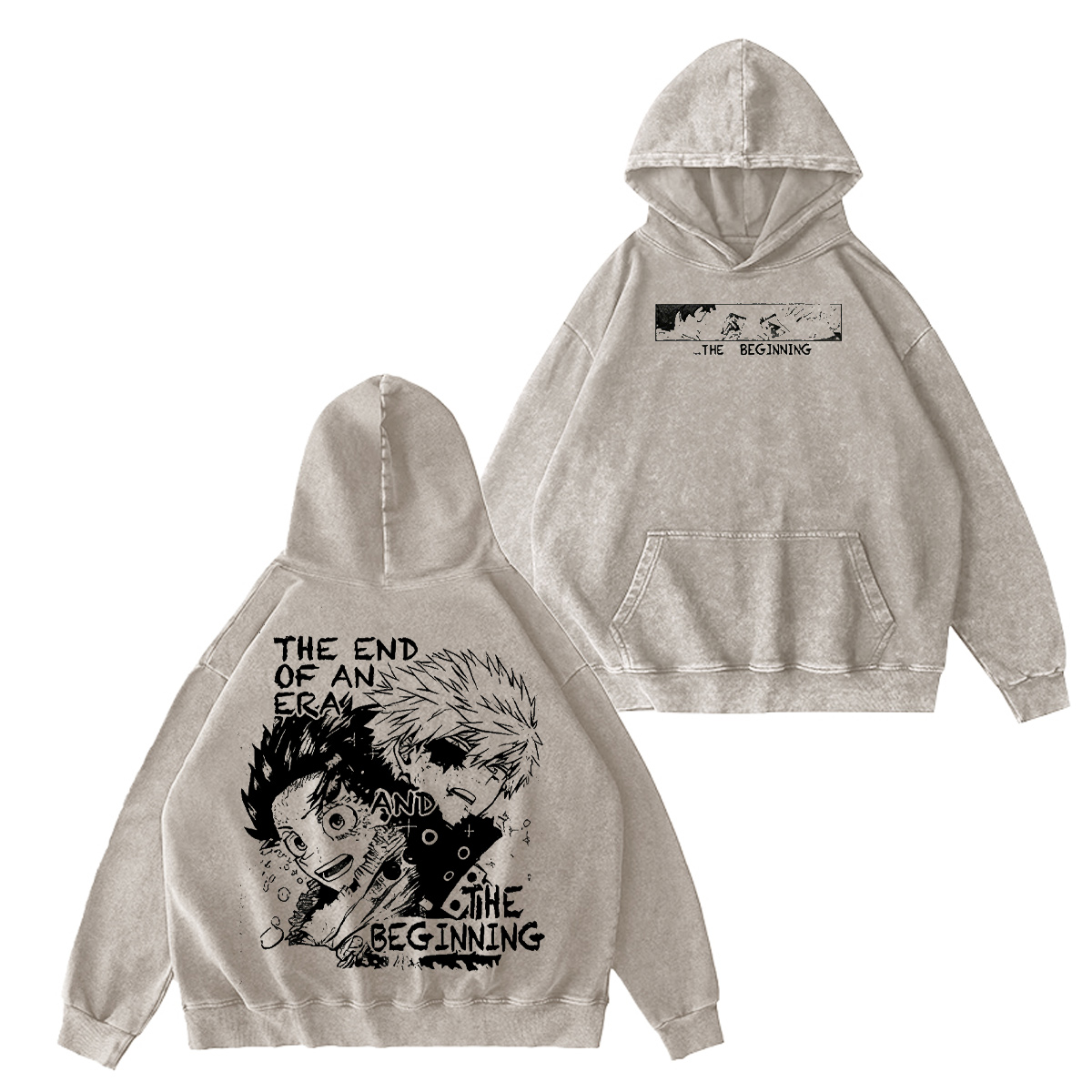 My Hero Academia Washed T-shirt/Crewneck/Hoodie