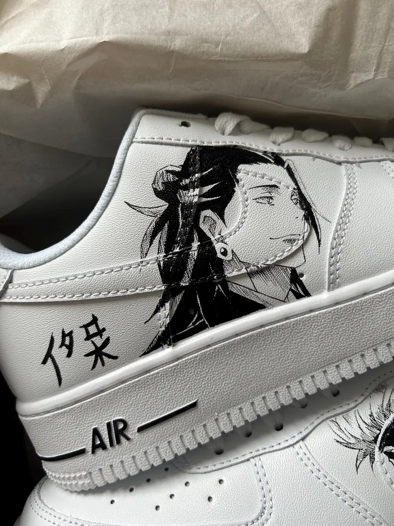 Tokyo Ghoul: Juuzou Suzuya VS Ken Kaneki Force 1s Shoes