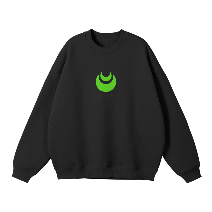 Poisoned Bloom Streetwear Sweatshirt Black