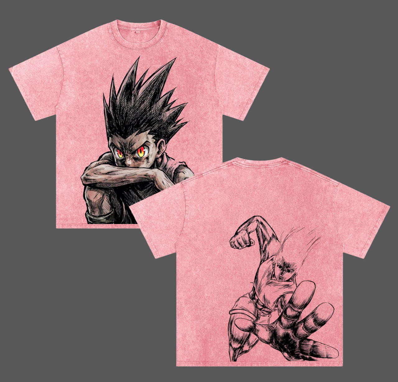 Hunter X Hunter Gon Freecss Vintage washed T-shirt/Crewneck/Hoodie